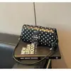 Bolso Baguette de Lunares Estilo Coreano 2026, Bolso de Mano con Textura de Nicho, Bolso de Hombro y Cruzado Versátil para el Trabajo para Mujer