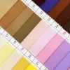 Tecido Lavado 50Dt8 em Estoque Tecido Crepe 50D com Elasticidade em Quatro Direções, 100% Poliéster Micro-Elástico Mecânico Stretch, Tecido Plissado 50D Impermeável com Elasticidade em Quatro Direções