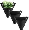 Vasos de Flores Suculentas de Parede Transfronteiriços, Sacos Triangulares Suspensos, Decoração de Casa Jardinagem Recipientes de Flores, Vasos de Flores de Parede