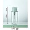 Frasco com Bomba Removedor de Maquiagem Local Frasco de Água 100-500ml Manicure Removedor de Esmalte Frasco de Água Pet Cosméticos Tônico Envase