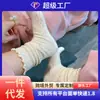 Calcetines transpirables de encaje para niños, de verano, finos, de malla hueca, apilados, grises, absorbentes del sudor, negros