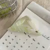 Ácido Acético Textura Triangular Pinza Grande para el Cabello Parte Trasera de la Cabeza Pinza Tiburón para el Cabello Popular 2025 Nuevo Accesorio para el Cabello