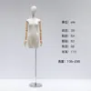 Mannequins estilo coreano suportes para vitrine de loja de roupas femininas de comprimento médio manequim de corpo inteiro para loja de roupas mesa humana manequim de loja de roupas