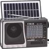 Radio semiconductora con tarjeta CMIK, radio portátil de banda completa, radio de emergencia con carga solar.