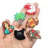 Pingentes de Sapato de Tamanco Marroquino Novos Transfronteiriços, Acessórios Personalizados para Sapato de Jardim de Borracha Macia Destacáveis DIY