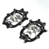 Crampons de silicone transfronteiriços russos para esportes ao ar livre, simples para escalada na neve de inverno e montanhismo, capas antiderrapantes para sapatos