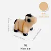 Juguetes de Animales Mini Multicolor Impresos en 3D Actividades Populares Transfronterizas Modelo Artificial Se Pueden Usar para Decorar Escenas Microscópicas