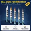 Plumón sellador para azulejos de cerámica y baldosas de piso, sellador especializado que cambia de color, herramienta de construcción, plumón reparador de color para juntas, plumón de retoque de color para muebles de secado rápido