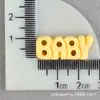 Acessórios para Capa de Celular, Acessórios de Resina, Cola Creme, Tags de Letras em Inglês para Bebê, Presilhas de Cabelo DIY, Patches Decorativos para Cabelo
