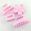 Pinza para el Cabello Premium Sense Rosa Pinza Grande Dulce Temperamento Pinza para el Cabello Tiburón Venta al por Mayor