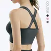 Sujetador Deportivo con Cremallera Frontal Push-Up Espalda Hermosa Sujetador para Mujer a Prueba de Impactos Correr Fitness Yoga Chaleco Sujetador Exterior