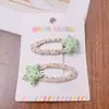 Nuevos pasadores BB de lunares y forma de estrella para primavera y verano, pasadores frescos y lindos para niñas, accesorios para el cabello para flecos y patillas