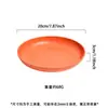 Amazon Tk Plato de Paja de Trigo Plato de Hotel Plato para Frutas Hogar Nórdico Plato para Ensalada Plato de Plástico PP