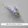 Flores Artificiales Moradas de Boda Elegante Boda Compromiso Banquete Montaje Techo del Salón de Bodas Decoración de Flores Artificiales Escenario Flores Guía de Camino