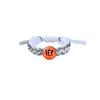 Pulseira Naruto Sharingan Unissex Trançada Acessórios Periféricos de Anime Estilo Casal Pingente Substituível