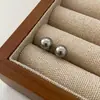 Pendientes de Turmalina en Grava de Piedra Natural para Mujer, Mini, Compactos, Sencillos, Versátiles, Modernos, Exquisitos, Dulces y Elegantes