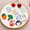 Bottons fofos de desenho animado estilo ins, broches de acrílico, atacado, decorações para bolsa infantil, enfeites, acessórios, alfinetes