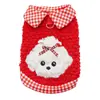 Otoño e Invierno Año Nuevo Festival de Primavera Forro Polar Gato y Perro Mascotas Ropa y Accesorios de Año Nuevo Venta al por Mayor Transfronteriza Correa de Tracción Teddy Bichón