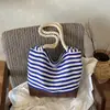 Bolsa de Ombro Único Feminina Grande Capacidade Bolsa Tote Moda Japonesa Coreana Acadêmica Casual Mochila de Viagem Bolsa de Tecido de Nylon Fresca e Elegante