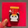 Panda de dibujos animados para ser no. 1 debe aprobar el broche cada examen examen de admisión a la universidad inspirador pequeño regalo pin insignia de estudiante hombres y mujeres