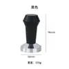Máquina de café con distribución constante de polvo personalizada, pisón 51/53/58 acero inoxidable mango ABS pisón equilibrador de café