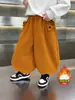 Ropa de Invierno para Niños Botón Triangular de Terciopelo Pantalones Casuales Estilo Coreano Mono Infantil Pantalones de Linterna Sueltos de Terciopelo Pantalones para Bebé