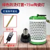 Lámpara de Calor para Loro Esencial de Invierno para Cacatúas, Calentador de Jaula de Pájaros para Loros, Lámpara Calefactora, Lámpara Calefactora Cerámica sin Deslumbramiento