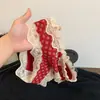 Ropa interior de año zodiacal para mujer, algodón puro, entrepierna extendida, encaje rojo brillante, nueva ropa interior festiva de Año Nuevo para mujer