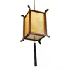 Candelabro de linterna antigua estilo chino, linterna de palacio clásica de madera maciza, iluminación decorativa exterior para pasillo, alero, balcón, casa de té, restaurante