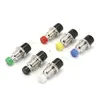 Interruptor de Botão PBS-110 com Fio 7MM Fio de Solda Botão Elétrico de Rearme Automático Pino Duplo Pequeno Botão para Eletrodomésticos