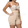 Comércio Exterior plus size Calça Modeladora de Barriga de Cintura Alta com Fivela Efeito Forte Modeladora de Barriga Modeladora Sexy Abertura na Virilha Macacão