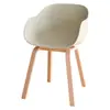 Silla de Comedor para el Hogar Respaldo Engrosado Silla de Plástico Lujo Ligero Sentido Avanzado Silla para Negocios Silla de Ocio para Restaurante Silla de Repuesto