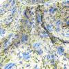Tela de Gasa Perlada con Estampado Floral Fresco Tela para Vestido Transpirable de Primavera y Verano Camisola Ropa Infantil Tela Falda