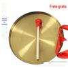 Yalesheng vendas diretas 42cm gongo de aviso de controle de inundação 32/36cm atividade de cerimônia de abertura gongo 15/22/25 gongo de brinquedo