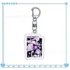 Exquisito Dibujo Animado Regalo Acrílico Transparente Plano Película de Anime Kpo Accesorio de Mochila Grupo F Colgante P