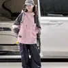 Chaqueta cortavientos para niña, nuevo modelo otoño 2026, sudadera con capucha para niños y niñas, ropa de otoño para niños
