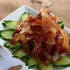 Cabeças de Água-Viva Prontas para Comer, Água-Viva Desfiada, Produtos Aquáticos em Conserva, Transmissão ao Vivo de Atacado para a Comunidade, Produtos Populares, Pratos Pré-Preparados, Atacado de Fábrica