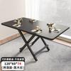 Mesa dobrável Mesa de jantar Mesa quadrada Mesa doméstica simples 1 m Mesa de jantar 90cm Mesa dobrável ao ar livre e cadeira para apartamento pequeno