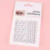 Adesivo de Rosto com Diamantes Transfronteiriço Adesivo de Rosto Adesivo para Olhos Adesivo de Rosto com Diamantes Adesivo para Sobrancelhas Adesivo de Maquiagem para Palco Infantil Diamante para Unhas