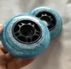 Patinetas en Stock con Ruedas de PU, Antideslizantes, Silenciosas, Resistentes al Desgaste, Freno de Patinaje Artístico para Adultos, Ruedas de Alta Elasticidad