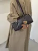 Bolsa de Gran Capacidad 2025 Nuevo Otoño/Invierno Bolso de Mano Versátil Bolso de Hombro Casual a la Moda Bolso de Axila Bolso Almohada de Cuero Suave