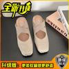 Chinelos de Verão Femininos Estilo Francês para Uso Externo 2025 Novos Mules com Tiras Cruzadas Salto Médio Estilo Chinês Retro Meio-Chinelos Fechados para Mulheres