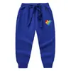 Pantalones largos de estilo coreano para niños, primavera y otoño, ropa de bebé, pantalones deportivos casuales de algodón unisex, 2023