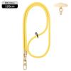 Cordón para Carcasa de Teléfono Móvil Multifuncional Anti-Pérdida Correa Tejida para el Cuello Ajustable Larga Correa para Teléfono Portátil