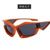 Gafas de sol mecánicas futuristas irregulares, gafas de sol futuristas de moda urbana europea y americana de Amazon INS