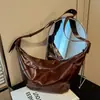 Bolso Retro de Croissant de Nicho con Textura de Alta Gama, Nuevo Modelo 2025 Bolso de Empanada para Mujer, Bolso de Hombro y Cruzado de Gran Capacidad para Debajo del Brazo