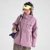 Chaqueta Tres en Uno Luo Duo para Hombres y Mujeres 2025 Nueva de Primavera y Otoño Resistente al Viento e Impermeable con Forro Polar Chaqueta de Montañismo