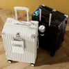 Maleta nueva para estudiante, gran capacidad, ruedas universales, maleta de carro, maleta, caja de contraseña multifuncional, fuerte y duradera