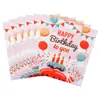Guardanapos Impressos de Feliz Aniversário Transfronteiriços Coloridos para Festa Guardanapos Descartáveis Atacado Impressíveis Polpa de Madeira Virgem