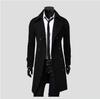 Comércio Exterior Transfronteiriço Casaco de Lã Masculino de Comprimento Médio Outono e Inverno Moda Casual Casaco de Lã de Botão Duplo Atacado